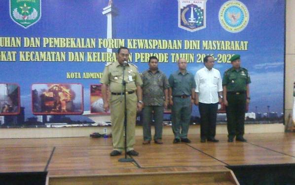 742 Anggota FKDM Se Jakarta Barat Dikukuhkan