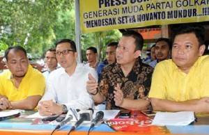 Generasi Muda Golkar, Desak "SN" Mundur