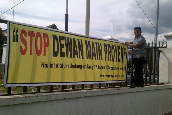 Dewan Diduga Bermain Proyek Pemerintah