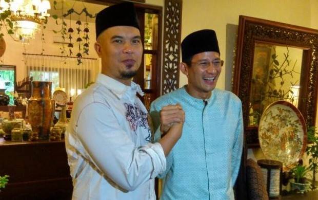 Sandiaga Uno Bakal Duet Dengan Ahmad Dani Dalam Pilgub